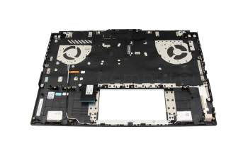 1KAHZZG015Q teclado incl. topcase original Asus DE (alemán) gris/canaso con retroiluminacion