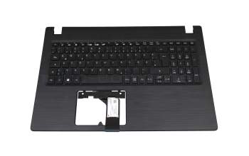 1KAJZZG0605 teclado incl. topcase original Acer DE (alemán) negro/negro