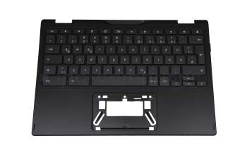 1KAJZZG0612 teclado incl. topcase original Acer DE (alemán) negro/negro