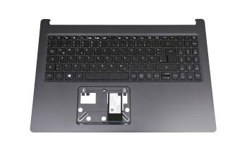 1KAJZZG061A teclado incl. topcase original Acer DE (alemán) negro/negro