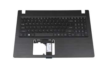 1KAJZZR006J teclado incl. topcase original Acer US (Inglés) negro/negro