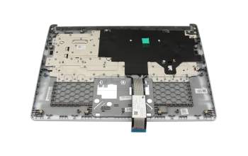 1KAJZZS065I teclado incl. topcase original Acer CH (suiza) negro/plateado