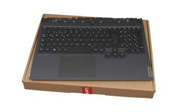 200305-ICT teclado incl. topcase original Lenovo DE (alemán) negro/negro con retroiluminacion