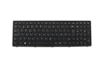 25211041 teclado original Lenovo NO (noruego) negro/negro/mate