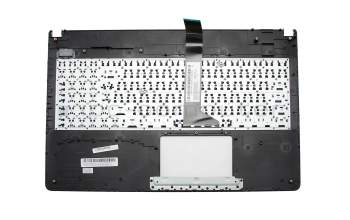 27XJ5KA0250 teclado incl. topcase original Asus ES (espanol) negro/negro