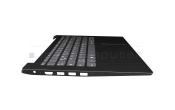 2B-AAX08L710 teclado incl. topcase original Lenovo DE (alemán) gris/antracita