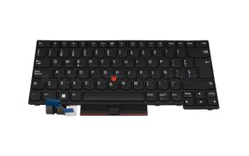 2H-ABESPL70111 teclado original Lenovo SP (español) negro/negro con mouse-stick