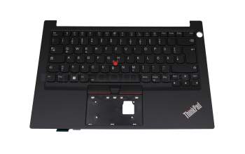 2H-BC8GML70121 teclado incl. topcase original Lenovo DE (alemán) negro/negro con retroiluminacion y mouse stick