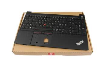 2H-BC9CHL70121 teclado incl. topcase original PMX CH (suiza) negro/negro con retroiluminacion y mouse stick