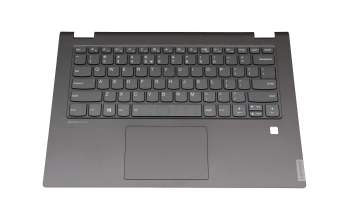 3255-002 teclado incl. topcase original Lenovo US (Inglés) gris/canaso con retroiluminacion US International