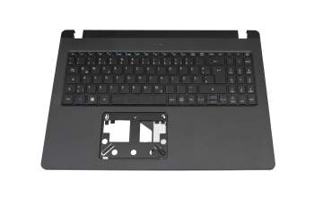 337099324 teclado incl. topcase original Acer DE (alemán) negro/negro con retroiluminacion