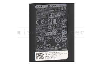 338Y5 cargador USB-C original Dell 45 vatios pequeño Small Slim