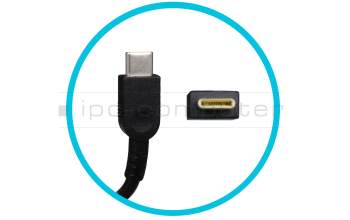 34081184 cargador USB-C original Fujitsu 95 vatios redondeado