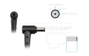 380GLA19627DE00070 cargador original Asus 150 vatios angular Logotipo ROG