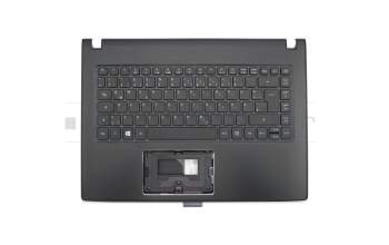 39F00027601 teclado incl. topcase original Acer DE (alemán) negro/negro con retroiluminacion