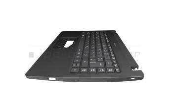 39F08047601 teclado incl. topcase original Acer DE (alemán) negro/negro