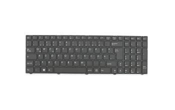40061773 teclado original Medion DE (alemán) negro/negro/mate