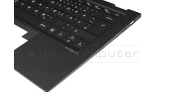 40069064 teclado incl. topcase original Medion DE (alemán) negro/negro