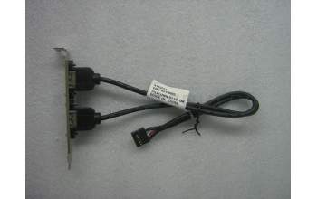 Lenovo Rear USB 2Ports II HP(R), high profile I para Lenovo Thinkcentre M715S (10MB/10MC/10MD/10ME)