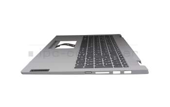 433.0K10H.0011 teclado incl. topcase original Lenovo DE (alemán) gris/canaso