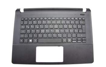 439.03401.0002 teclado incl. topcase original Acer DE (alemán) negro/negro