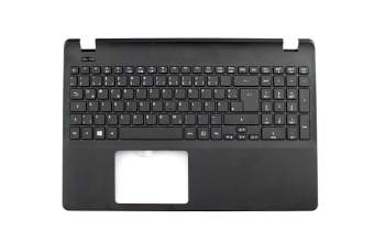 460.0530B.0002 teclado incl. topcase original Acer DE (alemán) negro/negro