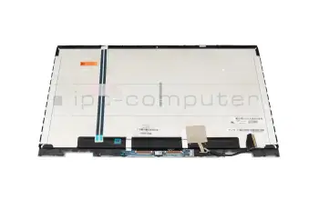 460.0MJ03.0001 original HP unidad de pantalla tactil 15.6 pulgadas (FHD 1920x1080) negra / plateada