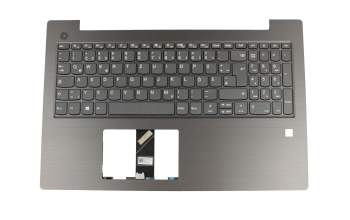4600DB0C0002 teclado incl. topcase original Lenovo DE (alemán) gris/canaso