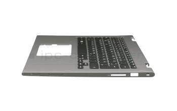 46M.07RCS.0013 teclado incl. topcase original Dell DE (alemán) negro/plateado con retroiluminacion