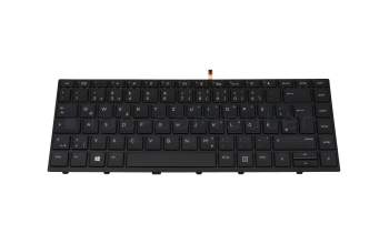 46M0EQKB0003 teclado original HP DE (alemán) negro/negro con retroiluminacion