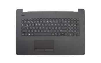 490.0C907.0P0G teclado incl. topcase original Wistron DE (alemán) negro/negro con patrón grueso