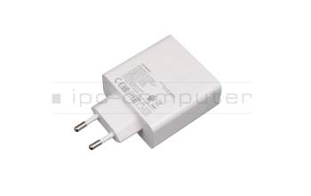 Cargador USB-C 65 vatios EU wallplug blanca original para Huawei MateBook X