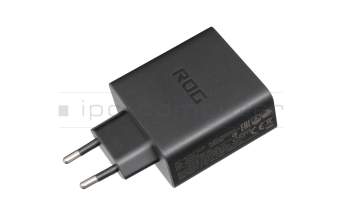 Cargador USB-C 65 vatios EU wallplug pequeño original para Asus ROG Phone (ZS600KL)