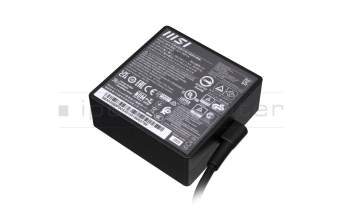 Cargador USB-C 100 vatios angular original para MSI Prestige 14 A10RC/A10RD (MS-14C2)