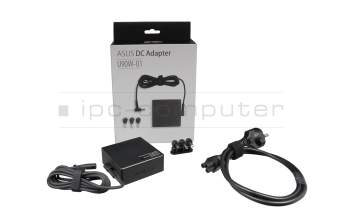 Cargador 90 vatios sin wallplug angular original cable incluido para Asus VivoBook S14 S432FL