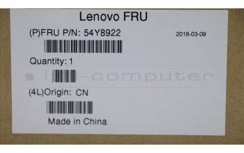 Lenovo 54Y8922 PWR_SUPPLY PWR_SUPPLY,100-240Vac,180W ES