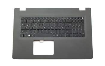 55105548K201 teclado incl. topcase original Acer DE (alemán) negro/canaso