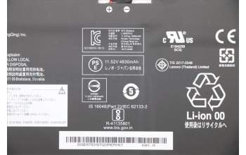 Lenovo 5B10W13944 BATTERY Internal, 3c, 57Wh, LiIon, SMP