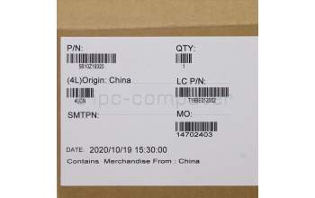 Lenovo 5B10Z19320 BATTERY SP/A L19M3PD9 11.52V57Wh3cell