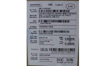 Lenovo 5B11H56394 BATTERY Internal, 3c 46.5Wh, LiIon, SWD