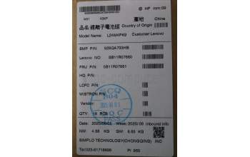 Lenovo 5B11R07661 BATTERY 4cell 74Wh 15.6V L24M4PK9 SP/B