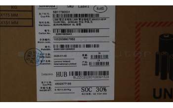 Lenovo 5B11T80531 BATTERY 4cell 70Wh 15.48V L25D4PH1 SD/W