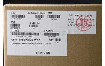 Lenovo 5B30S19008 BEZEL LCD Bezel L 82JU W/ADHESIVE