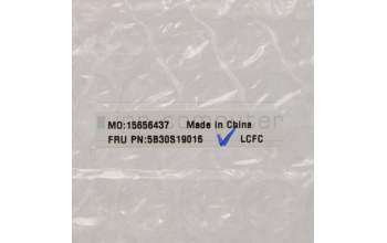 Lenovo 5B30S19016 LCD Bezel L 20YM w/removable tape