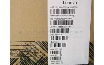 Lenovo 5B30S19062 BEZEL LCD Bezel H 82SK w/lens_Ant