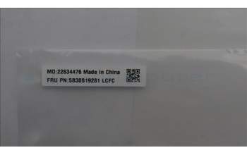 Lenovo 5B30S19281 BEZEL BEZEL L83SK W/Tape&Position Rubber