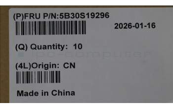 Lenovo 5B30S19296 BEZEL LCD Bezel Kit C 83RW IR RGB