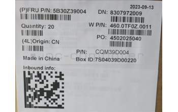 Lenovo 5B30Z39004 BEZEL FRU BEZEL LCD RGB,K14