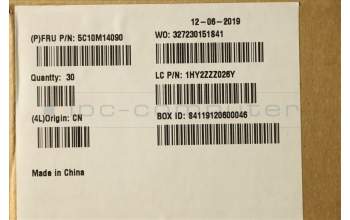 Lenovo 5C10M14090 DC-IN, Kabel Q 80US