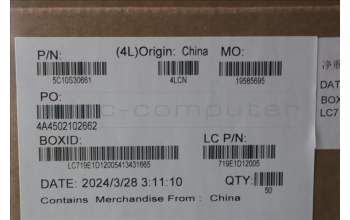 Lenovo 5C10S30661 CABLE Cable L 82YU TP Cable MGE